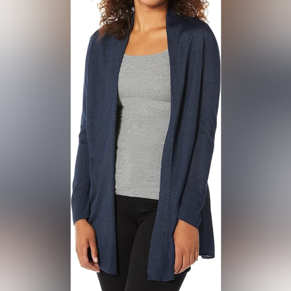 Women's sweater, plus size, unbranded, Navy Blue